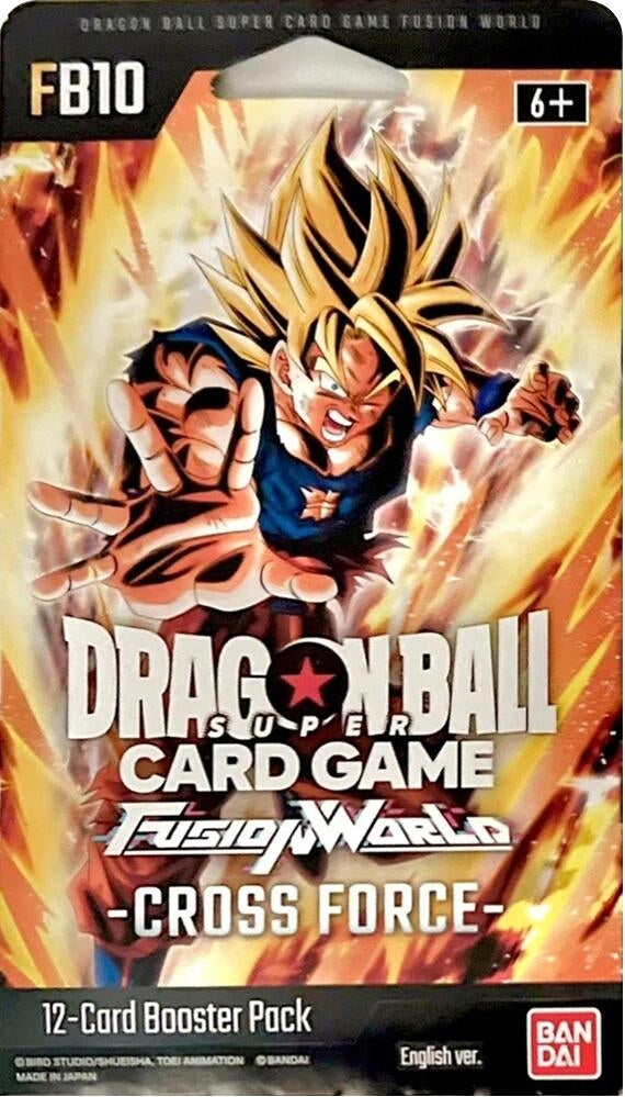 Image for Cross Force Sleeved Booster Pack [SS Son Goku] - Dragon Ball Super: Fusion World