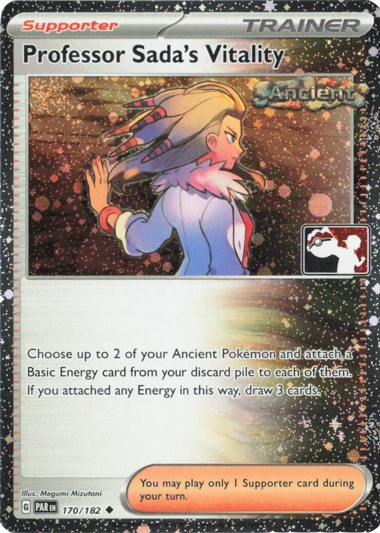 Image for Professor Sada's Vitality - 170/182 (Cosmos Holo) (170/182) (Prize Pack Series Cards) - Pokemon