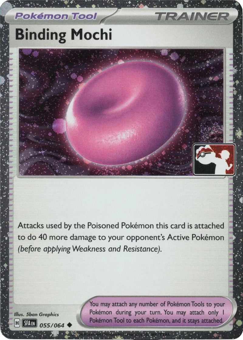 Binding Mochi - 055/064 (Cosmos Holo) (055/064) (Prize Pack Series Cards) Pokemon