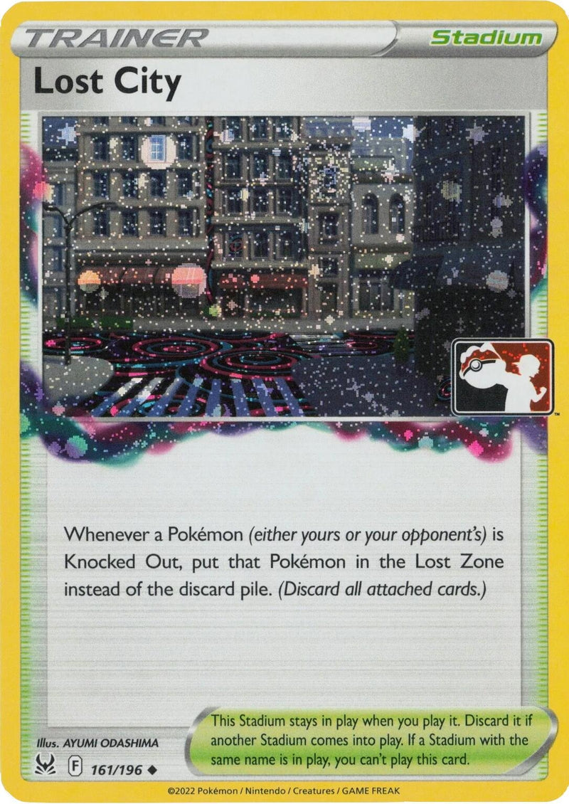 Image for Lost City - 161/196 (Cosmos Holo) (161/196) (Prize Pack Series Cards) - Pokemon
