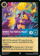 Image for Winnie the Pooh & Piglet - Hunny Mages (62/207) (Attack of the Vine!) (13) - Disney Lorcana