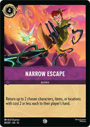 Image for Narrow Escape (69/207) (Attack of the Vine!) (13) - Disney Lorcana