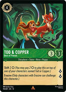 Image for Tod & Copper - Best of Friends (94/207) (Attack of the Vine!) (13) - Disney Lorcana