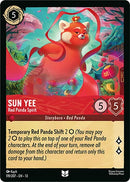 Image for Sun Yee - Red Panda Spirit (119/207) (Attack of the Vine!) (13) - Disney Lorcana