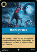 Image for Focused Search (167/207) (Attack of the Vine!) (13) - Disney Lorcana