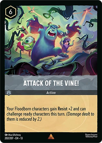 Image for Attack of the Vine! (202/207) (Attack of the Vine!) (13) - Disney Lorcana
