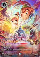 Image for Peter Pan & Tinker Bell - Fast Friends (Enchanted) (233/207) (Attack of the Vine!) (13) - Disney Lorcana