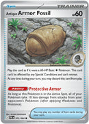 Image for Antique Armor Fossil (072/084) (ME05: Pitch Black) (PBL) - Pokemon
