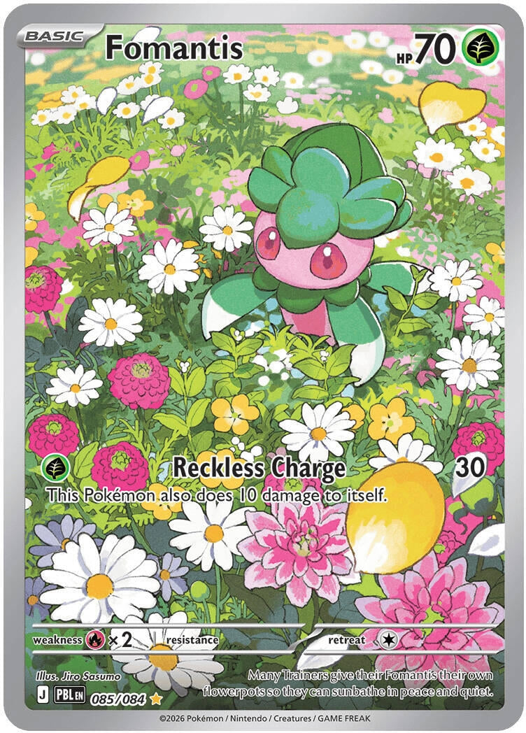 Fomantis (085/084) (ME05: Pitch Black) Pokemon