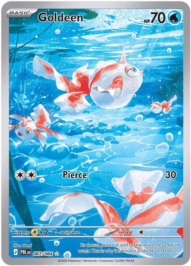 Goldeen (087/084) (ME05: Pitch Black) Pokemon