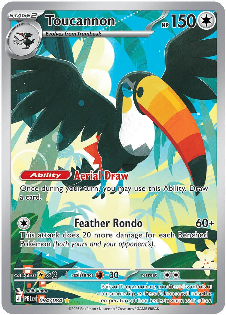 Toucannon (094/084) (ME05: Pitch Black) Pokemon