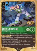 Image for Buzz Lightyear - Providing Cover (5) (Disney Lorcana Promo Cards) (DLPC) - Disney Lorcana