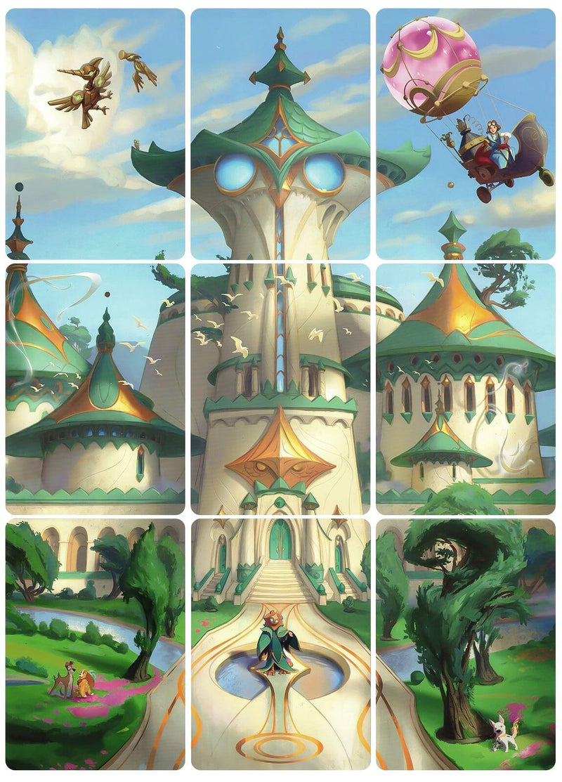 Image for Archazia's Island Puzzle Insert (Set of 9) (Version 1 of 2) - Disney Lorcana