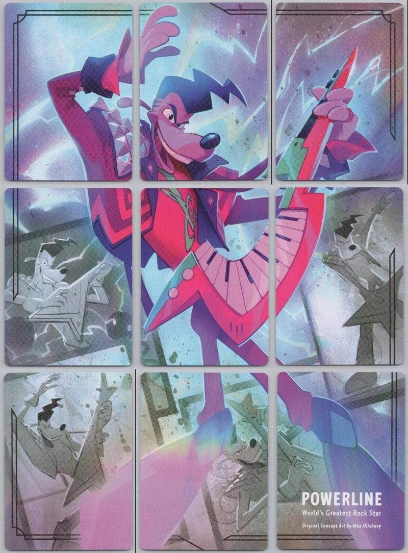 Image for Powerline - World's Greatest Rock Star Puzzle Insert (Set of 9) - Disney Lorcana