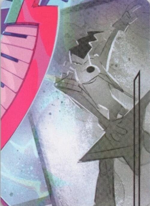 Image for Powerline - World's Greatest Rock Star Puzzle Insert (Middle Right) - Disney Lorcana