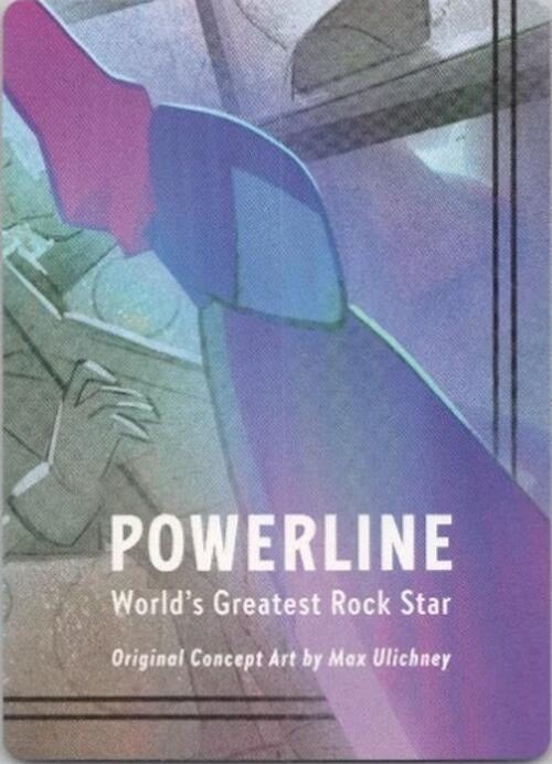 Image for Powerline - World's Greatest Rock Star Puzzle Insert (Bottom Right) - Disney Lorcana