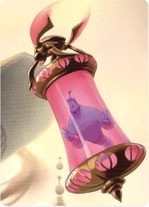 Image for Reign of Jafar Puzzle Insert (Version 1 of 2) (Top Right) - Disney Lorcana