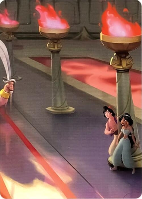 Image for Reign of Jafar Puzzle Insert (Version 1 of 2) (Bottom Right) - Disney Lorcana
