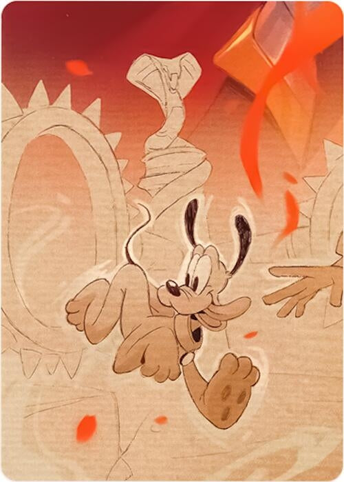 Image for Reign of Jafar Puzzle Insert (Version 2 of 2) (Bottom Left) - Disney Lorcana