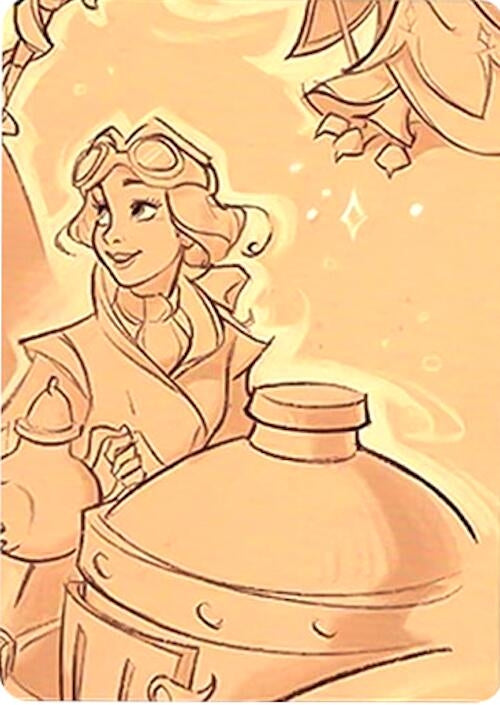 Image for Archazia's Island Puzzle Insert (Version 2 of 2) (Middle Center) - Disney Lorcana