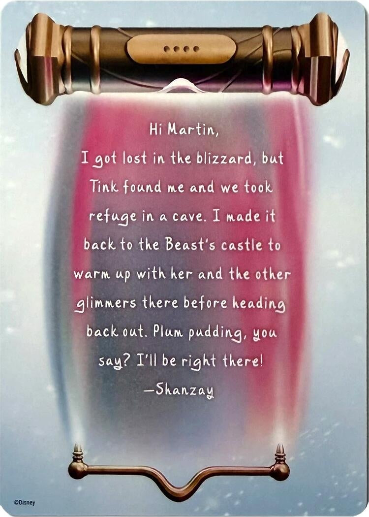 Image for Winterspell Lore Card (4 of 9) - Disney Lorcana