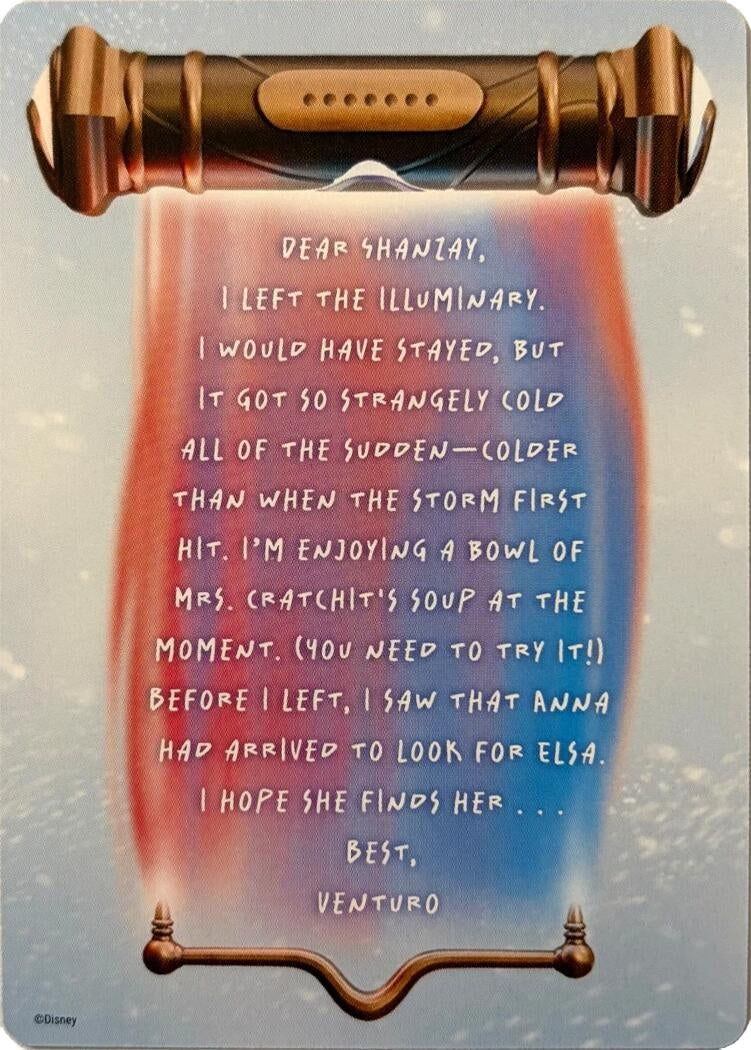 Image for Winterspell Lore Card (7 of 9) - Disney Lorcana