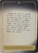 Image for Whispers in the Well Case File Cards (13 of 18) - Disney Lorcana