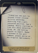 Image for Whispers in the Well Case File Cards (14 of 18) - Disney Lorcana