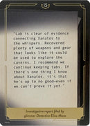 Image for Whispers in the Well Case File Cards (15 of 18) - Disney Lorcana