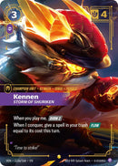 Image for Kennen, Storm of Shuriken (Alternate Art) (113a/166) (Vendetta) (VEN) - Riftbound: League of Legends Trading Card Game