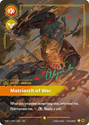 Image for Ambessa, Matriarch of War (Signature) (196*/166) (Vendetta) (VEN) - Riftbound: League of Legends Trading Card Game