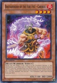 Brotherhood of the Fire Fist - Caribou (JOTL-EN027) (Judgment of the Light) YuGiOh