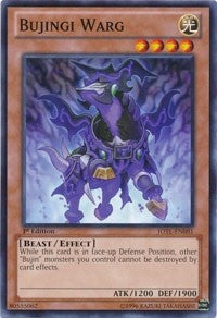 Bujingi Warg (JOTL-EN081) (Judgment of the Light) YuGiOh