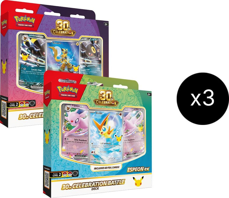 Image for 30th Celebration Battle Deck Case - Pokemon