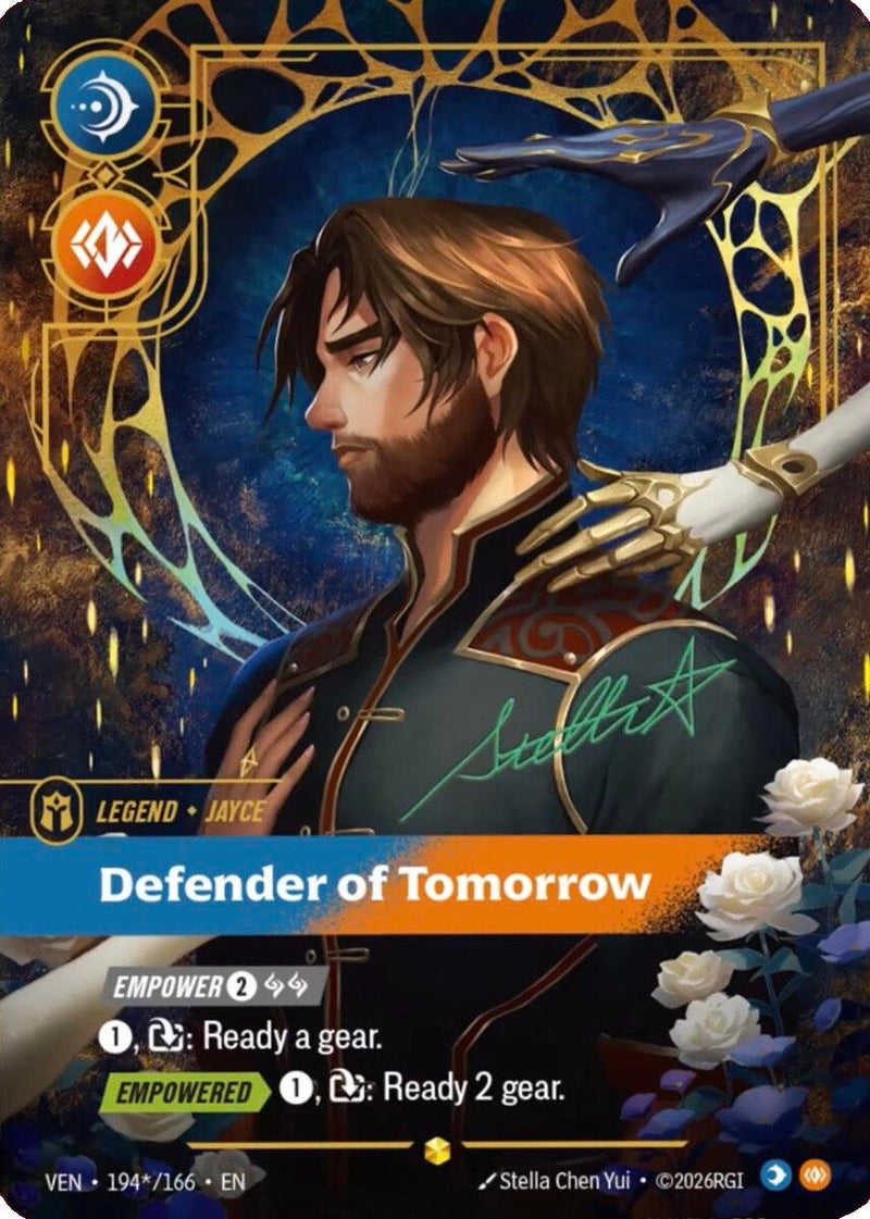 Image for Jayce, Defender of Tomorrow (Signature) (194*/166) (Vendetta) (VEN) - Riftbound: League of Legends Trading Card Game