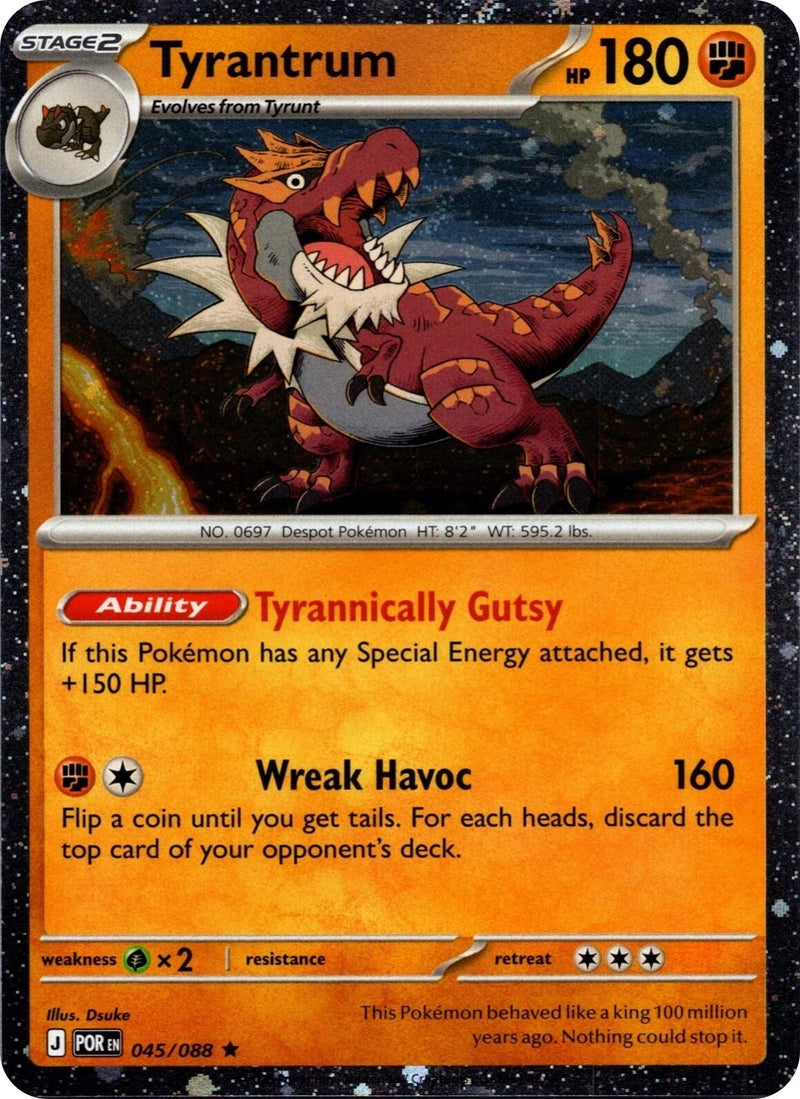 Image for Tyrantrum - 045/088 (Cosmos Holo) (045/088) (Blister Exclusives) (BLE) - Pokemon