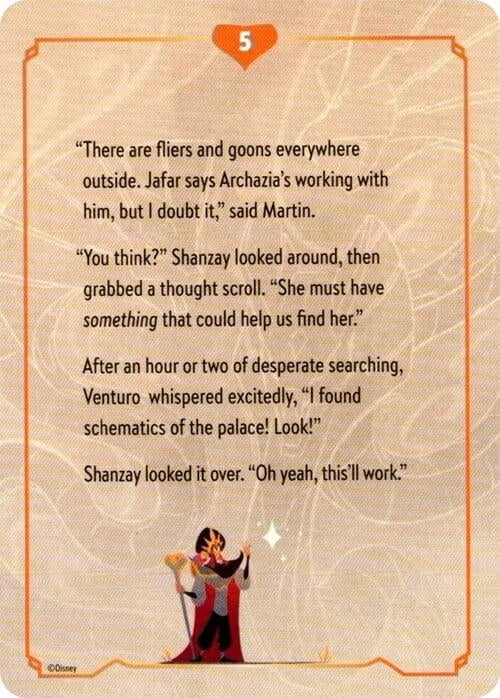 Image for Reign of Jafar Lore Card (5 of 19) (Reign of Jafar) (8) - Disney Lorcana