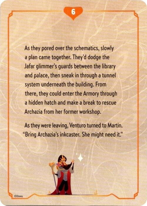 Image for Reign of Jafar Lore Card (6 of 19) (Reign of Jafar) (8) - Disney Lorcana