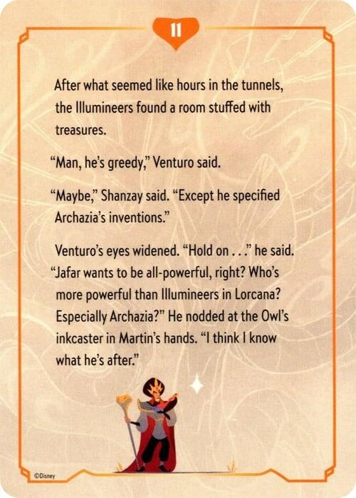 Image for Reign of Jafar Lore Card (11 of 19) (Reign of Jafar) (8) - Disney Lorcana