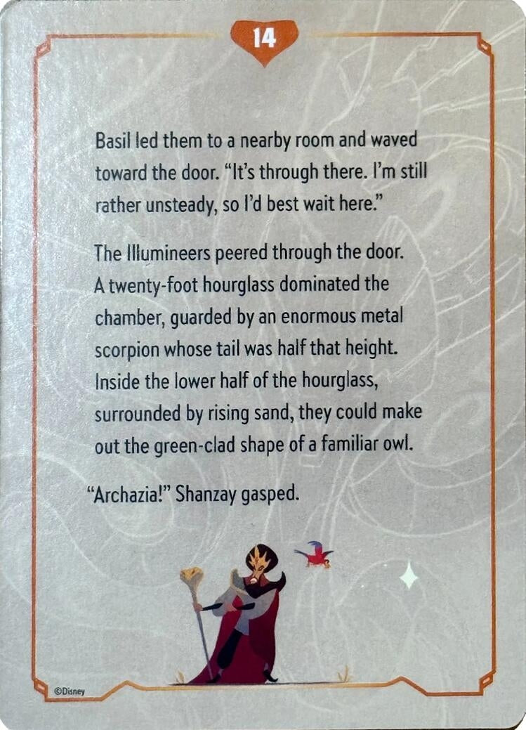 Image for Reign of Jafar Lore Card (14 of 19) (Reign of Jafar) (8) - Disney Lorcana