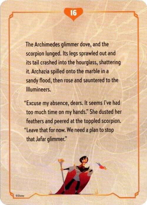 Image for Reign of Jafar Lore Card (16 of 19) (Reign of Jafar) (8) - Disney Lorcana
