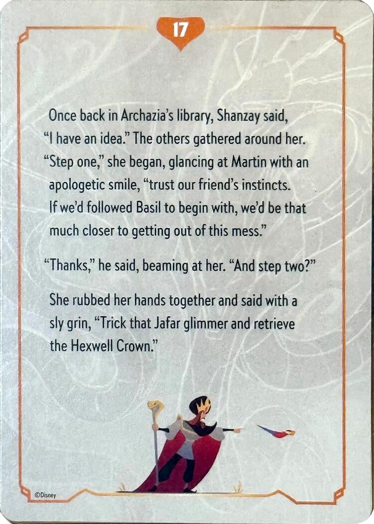 Image for Reign of Jafar Lore Card (17 of 19) (Reign of Jafar) (8) - Disney Lorcana