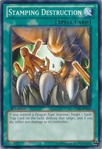 Stamping Destruction (SDBE-EN022) (Structure Deck: Saga of Blue-Eyes White Dragon) YuGiOh