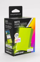 Image for GameGenic Matte Prime Sleeves - Lime (100-Pack) - Card Sleeves
