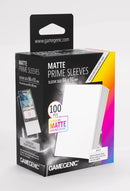 Image for GameGenic Matte Prime Sleeves - White (100-Pack) - Card Sleeves