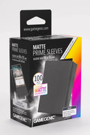 Image for GameGenic Matte Prime Sleeves - Black (100-Pack) - Card Sleeves