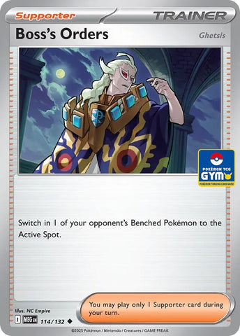Image for Boss's Orders [Ghetsis] - 114/132 (GYM) (114/132) (Southeast Asia Exclusives) (SEA) - Pokemon