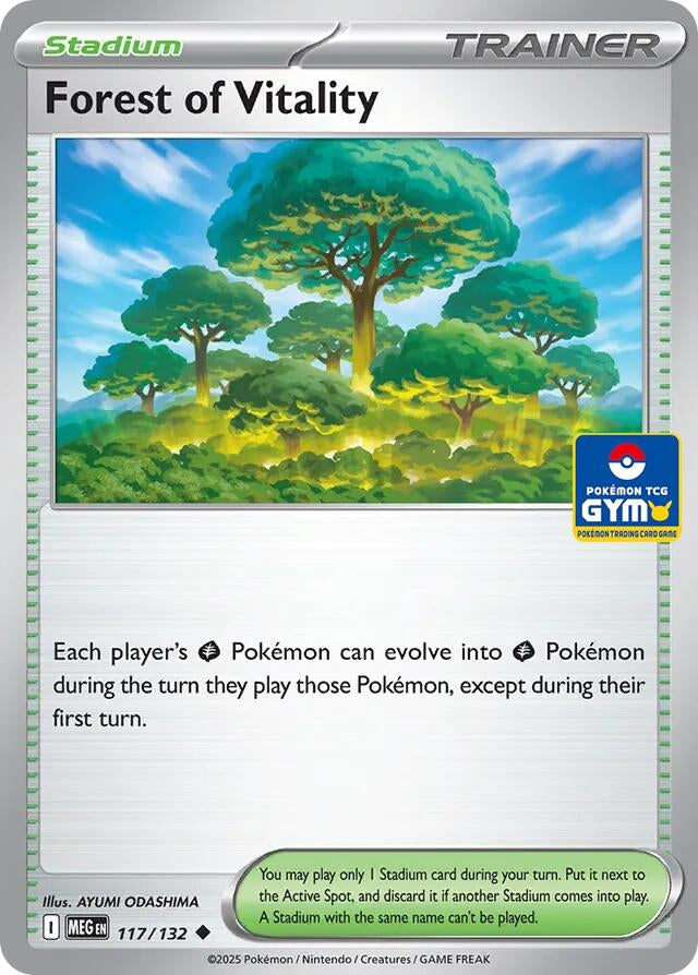 Image for Forest of Vitality - 117/132 (GYM) (117/132) (Southeast Asia Exclusives) (SEA) - Pokemon