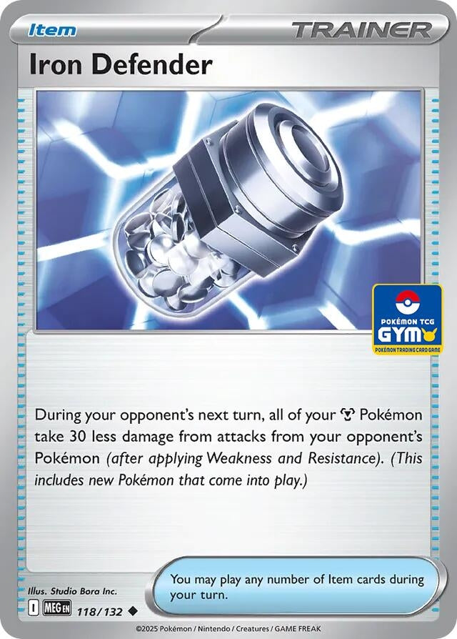 Image for Iron Defender - 118/132 (GYM) (118/132) (Southeast Asia Exclusives) (SEA) - Pokemon