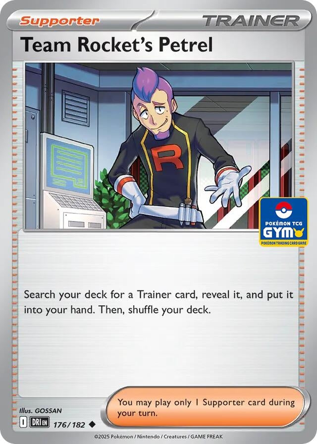 Image for Team Rocket's Petrel - 176/182 (GYM) (176/182) (Southeast Asia Exclusives) (SEA) - Pokemon